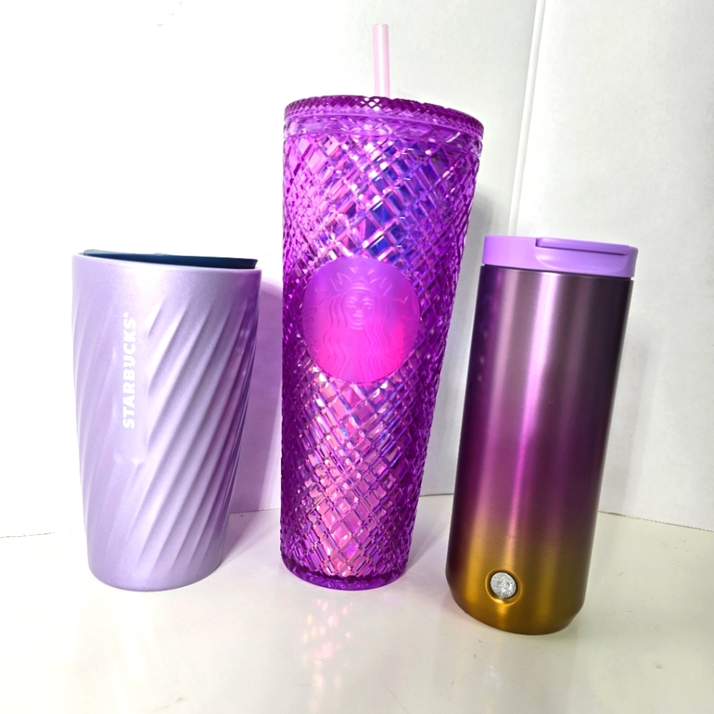 Starbucks Bundle Venti Cold Tumbler 24 oz /Ceramic 12 oz Mug/ Insulated 12 oz